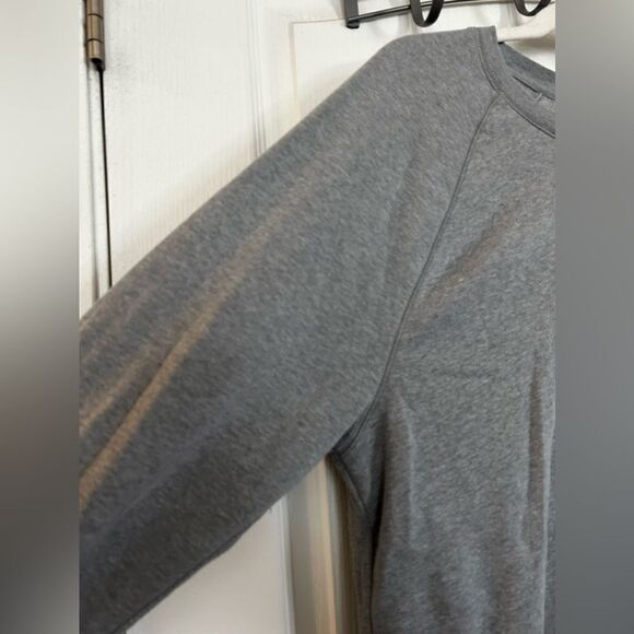 Polo Ralph Lauren Raglan Grey Crewneck Regular Fit Mens Sleepwear Sweatshirt L - Picture 5 of 11